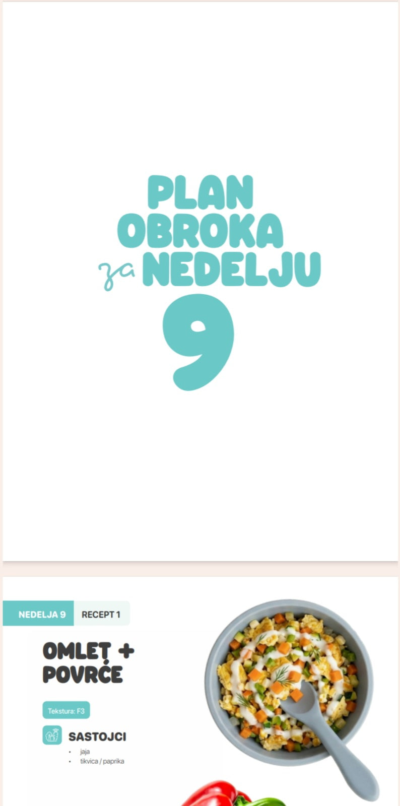 Uvođenje Nemlečne Ishrane i Alergena+ 90 recepata GRATIS